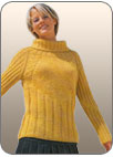 Мохеровый пуловер реглан
